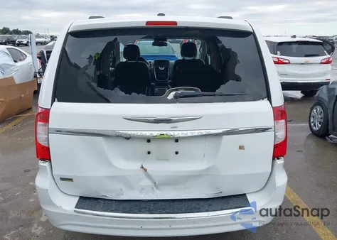 2014 Chrysler Town & Country Touring из США, поврежденный, VIN 2C4RC1BG3ER160420